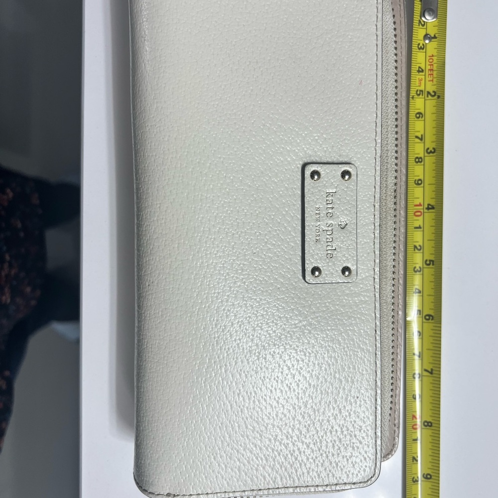 Kate Spade Cream Leather Wallet